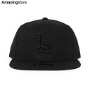 ニューエラ キャップ 9FIFTY スナップバック ロサンゼルス ドジャース MLB TEAM BASIC SNAPBACK CAP BLACKOUT NEW ...