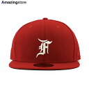 【MLBコラボ】ニューエラ フィアーオブゴッド エッセンシャルズ 【59FIFTY FITTED CAP/RED】 NEW ERA FEAR OF GOD ES...