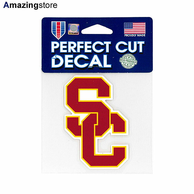 ウィンクラフト ステッカー USC トロージャンズ NCAA PERFECT CUT DECAL W ...