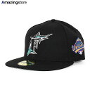 ニューエラ キャップ 59FIFTY フロリダ マーリンズ MLB 1997 WORLD SERIES GAME FITTED CAP BLACK NEW ERA FLORIDA MARLINS 11783655 帽子 メンズ レディース ブラック /BLK BIG_SIZE COLOR_BOTTOM 23_12RE_12_20