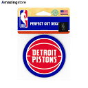 ウィンクラフト ステッカー デトロイト ピストンズ 【NBA PERFECT CUT DECAL】 WINCRAFT DETROIT PISTONS for3000 21_10_5ACC