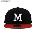 ニューエラ 9FIFTY スナップバック キャップ ミルウォーキー ブレーブス  NEW ERA MILWAUKEE BRAVES 44598 ネイビー レッド 