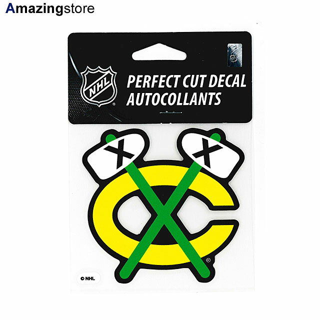 ウィンクラフト ステッカー シカゴ ブラックホークス 【NHL PERFECT CUT DECAL】 WINCRAFT CHICAGO BLACKHAWKS for3000 21_11_3ACC