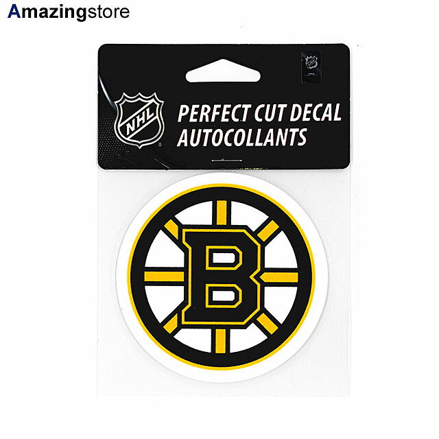 󥯥ե ƥå ܥȥ ֥롼 NHL PERFECT CUT DECAL WINCRAFT BOSTON BRUINS [for3000 21_11_3ACC]