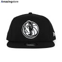 ニューエラ キャップ 9FIFTY スナップバック ダラス マーベリックス NBA TEAM BASIC SNAPBACK CAP BLACK WHITE NEW ERA DALLAS MAVERICKS 帽子 メンズ レディース 男女兼用 ブラック ホワイト /BLK 24_4RE_0408