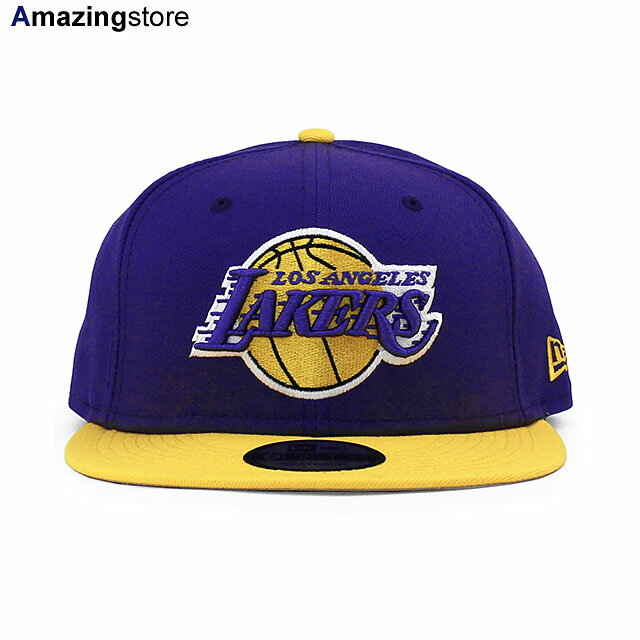 ニューエラ キャップ 9FIFTY スナップバック ロサンゼルス レイカーズ NBA 2T TEAM BASIC SNAPBACK CAP PURPLE GOLD NEW ERA LOS ANGELES LAKERS 帽子 メンズ レディース 男女兼用 パープル ゴールド /PUR COLOR_BOTTOM 23_12RE_12_20