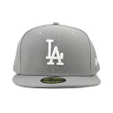 ニューエラ キャップ 59FIFTY ロサンゼルス ドジャース MLB TEAM BASIC FITTED CAP GREY NEW ERA LOS ANGEL...