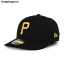 【あす楽】ニューエラ 59FIFTY ピッツバーグ パイレーツ 【MLB ON-FIELD AUTHENTIC GAME LC LOW-CROWN FITTED CAP LP/BLACK】 NEW ERA PITTSBURGH PIRATES 70360656 ブラック /BLK 21_9_3NE