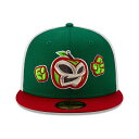 ニューエラ 59FIFTY フォートウェイン ティンキャップス 【MILB COPA DE LA DIVERSION FITTED CAP/GREEN-WHIT...