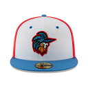 ニューエラ 59FIFTY ファイエットビル ウッドペッカーズ 【MILB COPA DE LA DIVERSION FITTED CAP/WHITE-RED-...