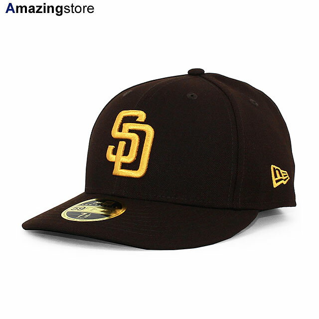 ニューエラ キャップ 59FIFTY サンディエゴ パドレス MLB ON FIELD AUTHENTIC GAME LC LOW CROWN FITTED CAP LP BROWN NEW ERA SAN DIEGO PADRES 帽子 メンズ レディース 男女兼用 n70538425 13554932 ブラウン メンズ レディース /BRN BIG_SIZE 24_5RE_0514