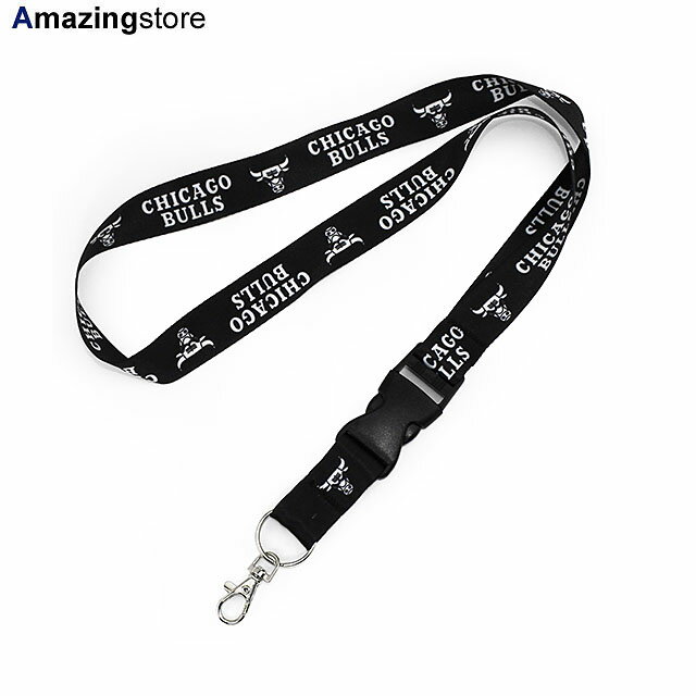 ウィンクラフト ランヤード シカゴ ブルズ 【NBA LANYARD/BLACK】 WINCRAFT CHICAGO BULLS ブラック ホワイト メンズ レディース for3000 21_10_4ACC