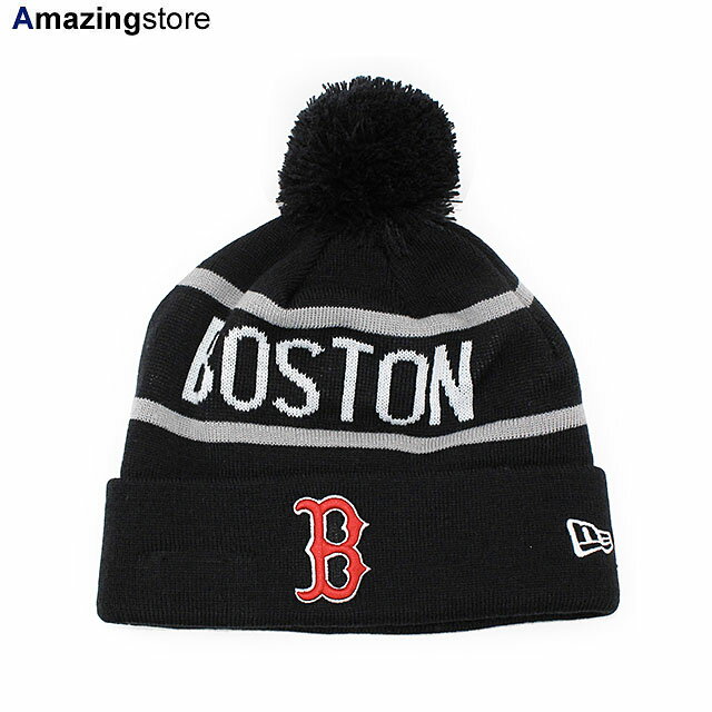 ニューエラ ニットキャップ ビーニー ボストン レッドソックス MLB STRIPE TEAM CUFFED KNIT BEANIE NAVY NEW ERA BOSTON RED SOX 帽子 メンズ レディース 男女兼用 ネイビー /NAVY 23_12RE_12_08