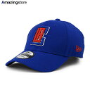 ニューエラ キャップ 9FORTY ロサンゼルス クリッパーズ NBA THE LEAGUE ADJUSTABLE CAP ROYAL BLUE NEW ERA LOS ANGELES CLIPPERS 帽子 メンズ レディース ブルー /RYL 23_9RE_23_10RE_1005