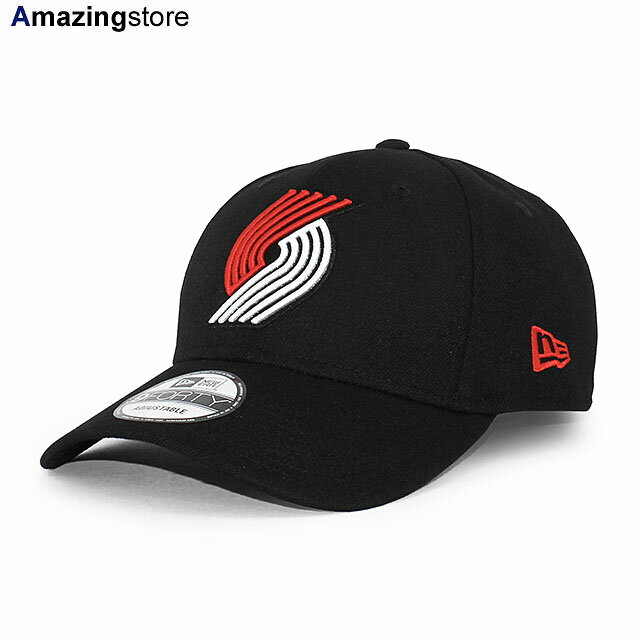 男女兼用 あす楽 ニューエラ キャップ 9FORTY ポートランド トレイル ブレイザーズ NBA THE LEAGUE ADJUSTABLE CAP BLACK NEW ERA PORTLAND TRAILBLAZERS 帽子 ブラック /BLK 23_9RE_0911