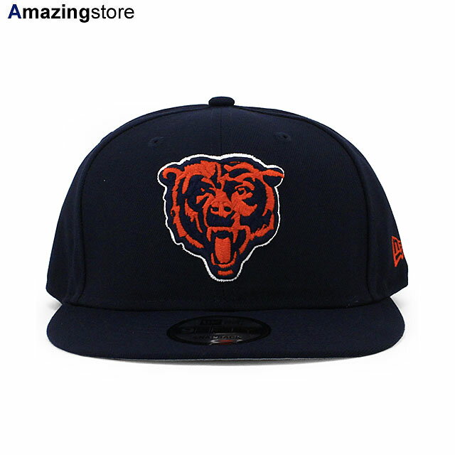 ニューエラ キャップ 9FIFTY シカゴ ベアーズ NFL BEAR LOGO TEAM BASIC SNAPBACK CAP NAVY NEW ERA CHICAGO BEARS 帽子 メンズ レディース 男女兼用 ネイビー /NAVY 24_2RE_2_26