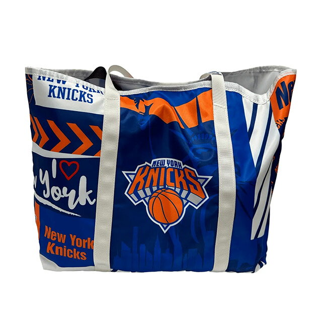 ������� �ȡ��ȥХå� �˥塼�衼�� �˥å��� ALL OVER PRINT TOTE BAG BLUE PSG NEW YORK KNICKS