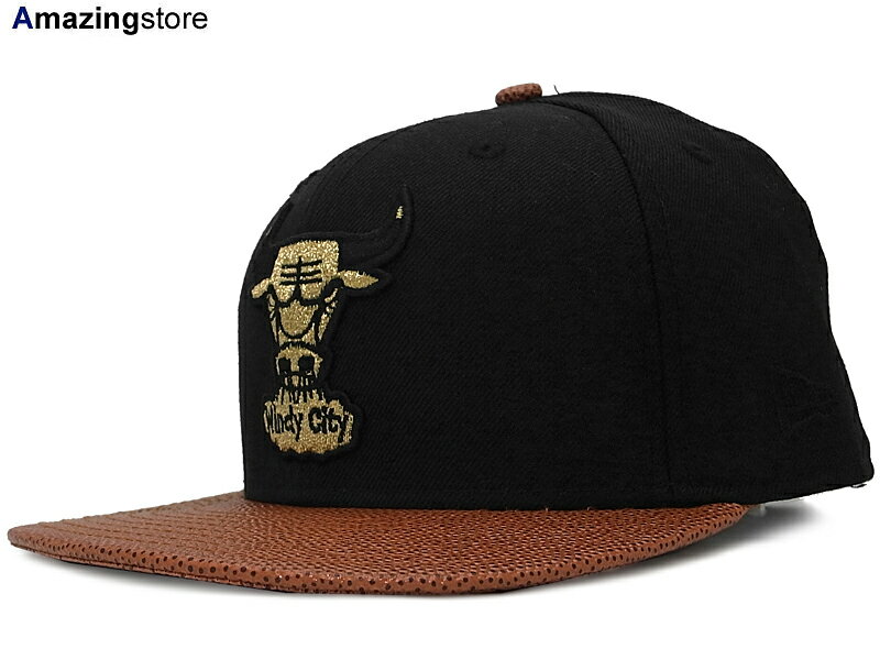 NEW ERA CHICAGO BULLS【BASKET-BALLIN/BLK-BRN-GOLD】ニューエラ シカゴ ブルズ 59FIFTY [帽子 ヘッドギア new era cap ニューエラキ..