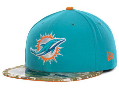 NEW ERA MIAMI DOLPHINS ニューエラ マイアミ ドルフィンズ 59FIFTY フィッテッド キャップ FITTED CAP 