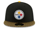 ニューエラ new era pittsburgh steelers ピッツバーグ スティーラーズ nfl キャップ 59fifty fitted cap aut...