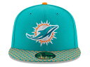 【全14チーム以上】NEW ERA MIAMI DOLPHINS 【2017 NFL SIDELINE HONEYCOMB STADIUM/AQUA-ORG】ニ...