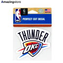 EBNtg INz}VeB T_[yOKLAHOMA CITY THUNDER NBA PERFECT CUT DECALz WINCRAFT 18_7_5ACC18_8_2