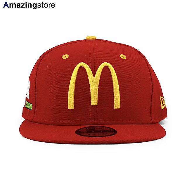 ニューエラ 9FIFTY スナップバック キャップ ナスカー ロス チャステイン 【ROSS CHASTAIN DRIVER McDonald's SNAPBACK CAP/RED】 NEW ERA NASCAR レッド [21_6_1NE]のサムネイル