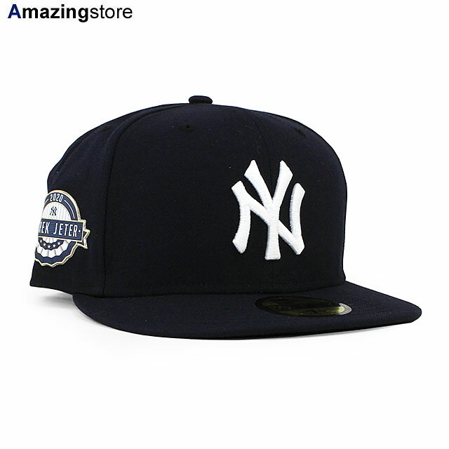 ニューエラ 59FIFTY デレク ジーター 米・野球殿堂入り記念モデル ニューヨーク ヤンキース  NEW ERA NEW YORK YANKEES DEREK JETER ネイビー 