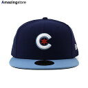 【シティコネクト あす楽】ニューエラ 59FIFTY シカゴ カブス 【2022 MLB CITY CONNECT FITTED CAP/NAVY-SKY BLUE】 NEW ERA CHICAGO CUBS 帽子 キャップ オーセンティック ON-FIELD オンフィールド ネイビー スカイブルー 22_6_5NE