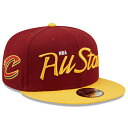 【代引不可】ニューエラ 9FIFTY クリーブランド キャバリアーズ【2022 NBA ALL-STAR GAME SCRIPT SNAPBACK CAP/WI...