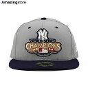 【DEADSTOCK】ニューエラ 59FIFTY ニューヨーク ヤンキース 【MLB 2009 WORLD SERIES CHAMPIONS CREST FIT...