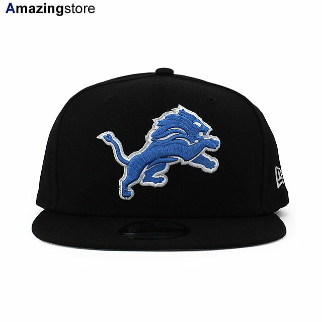 ニューエラ キャップ 9FIFTY スナップバック デトロイト ライオンズ NFL TEAM BASIC SNAPBACK CAP BLACK NEW ERA DETROIT LIONS 帽子 ..