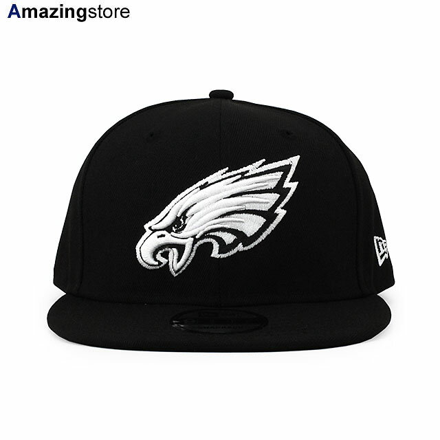 あす楽 ニューエラ キャップ 9FIFTY スナップバック フィラデルフィア イーグルス NFL TEAM BASIC SNAPBACK CAP BLACK WHITE NEW ERA PHILADELPHIA EAGLES ブラック ホワイト /BLK 23_4RE_ 23_5RE_0524