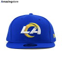 あす楽 ニューエラ キャップ 9FIFTY スナップバック ロサンゼルス ラムズ NFL TEAM-BASIC SNAPBACK CAP BLUE NEW ERA LOS ANGELES RAMS ブルー /RYL COLOR_BOTTOM 23_2RE 23_3RE_0306