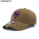 ニューエラ キャップ 9TWENTY ストラップバック ニューヨーク メッツ MLB CORE CLASSIC STRAPBACK CAP KHAKI NEW ERA NEW YORK METS カーキ 帽子 メンズ レディース 男女兼用 24_2RE_2_16