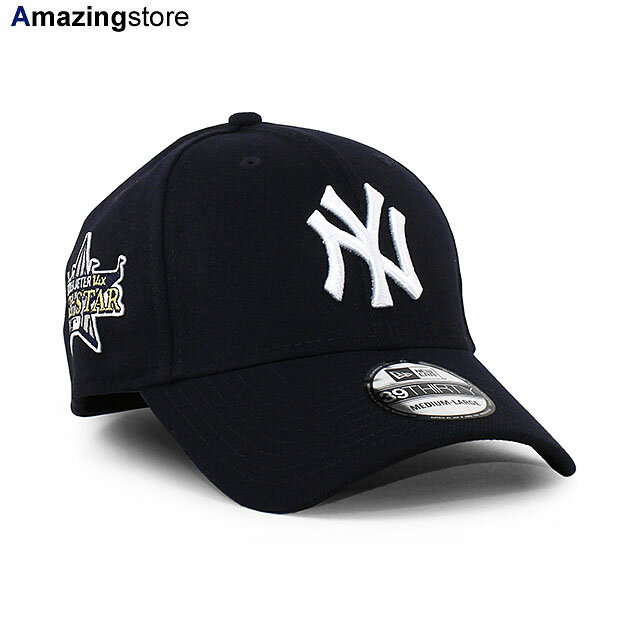 楽天Amazingstore【あす楽】ニューエラ 39THIRTY ニューヨーク ヤンキース 【MLB DEREK JETER HALL OF FAME 14X ALL STAR SIDE PATCH FLEX FIT CAP/NAVY】 NEW ERA NEW YORK YANKEES デレク ジーター ネイビー [22_6_4HOF]