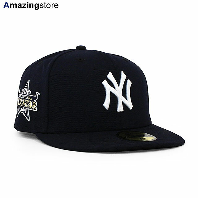 【あす楽】ニューエラ 59FIFTY ニューヨーク ヤンキース 【MLB DEREK JETER HALL OF FAME 14X ALL STAR SIDE PATCH SIDE PATCH FITTED CAP/NAVY】 NEW ERA NEW YORK YANKEES デレク ジーター ネイビー [BIG_SIZE 22_6_4HOF]