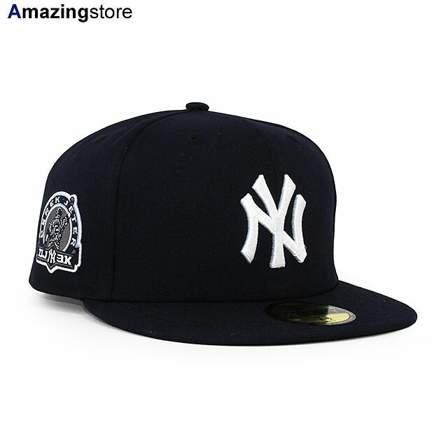 【あす楽】ニューエラ 59FIFTY ニューヨーク ヤンキース 【MLB DEREK JETER HALL OF FAME 3K HIT SIDE PATCH SIDE PATCH FITTED CAP/NAVY】 NEW ERA NEW YORK YANKEES デレク ジーター ネイビー [BIG_SIZE 22_6_4HOF]