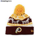 ニューエラ ニット ビーニー ワシントン レッドスキンズ NFL THE MOOSER KNIT BEANIE BURGUNDY NEW ERA WASHINGTON REDSKINS バーガン..