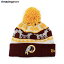 ニューエラ ニット ビーニー ワシントン レッドスキンズ NFL THE MOOSER KNIT BEANIE BURGUNDY NEW ERA WASHINGTON REDSKINS バーガンディ ゴールド ホワイト /BUR 23_10RE_10_27