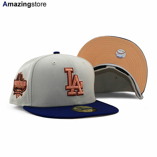 ニューエラ キャップ 59FIFTY ロサンゼルス ドジャース MLB 40TH ANNIVERSARY PEACH BOTTOM FITTED CAP CREAM NEW ERA LOS ANGELES DODGERS 帽子 メンズ レディース 男女兼用 クリーム ピーチ /CREAM COLOR BOTTOM 23_12RE_12_29