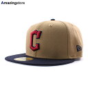 ニューエラ キャップ 59FIFTY クリーブランド ガーディアンズ MLB CITY CONNECT FITTED CAP KHAKI CLEVELAND G...