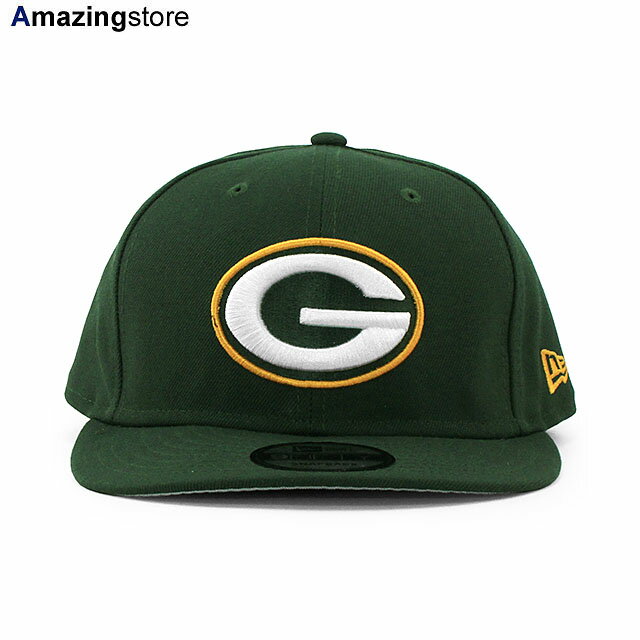 ニューエラ キャップ 9FIFTY スナップバック グリーンベイ パッカーズ NFL TEAM BASIC SNAPBACK CAP GREEN NEW ERA GREEN BAY PACKERS 帽子 メンズ レディース グリーン /GRN COLOR_BOTTOM 23_9RE_23_10RE_1005