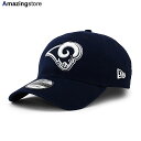 ニューエラ キャップ 9TWENTY ロサンゼルス ラムズ NFL CORE CLASSIC CAP NAVY NEW ERA LOS ANGELES RAMS 帽子 メンズ レディース 男女兼用 ネイビー /NAVY 24_2RE_2_21