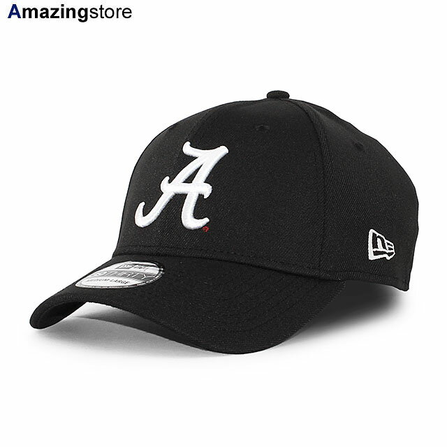 楽天Amazingstoreニューエラ キャップ 39THIRTY アラバマ クリムゾンタイド NCAA TEAM CLASSIC FLEX FIT CAP BLACK NEW ERA ALABAMA CRIMSON TIDE子 メンズ レディース 男女兼用 ブラック /BLK 24_4RE_0409