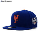 【あす楽】ニューエラ 59FIFTY ニューヨーク メッツ 【MLB 2000 WORLD SERIES HOME FITTED CAP/RYL BLUE】 NEW ERA NEW YORK METS ブルー 22_7RE_0706