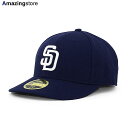 DEADSTOCK ニューエラ キャップ 59FIFTY サンディエゴ パドレス MLB 2007-2016 ON FIELD PERFORMANCE ALTERNATE LC LOW CROWN FITTED CAP LP NAVY NEW ERA SAN DIEGO PADRES 帽子 メンズ レディース 男女兼用 ネイビー /NAVY 23_12RE_12_20