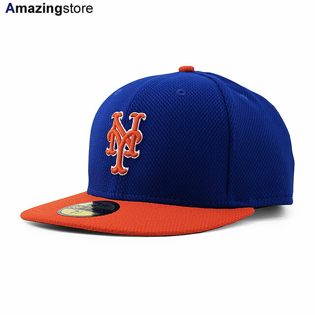 DEADSTOCK ニューエラ キャップ 59FIFTY ニューヨーク メッツ MLB ALTERNATE 2 DIAMOND ERA BATTING PRACTICE FITTED CAP ROYAL BLUE ORANGE NEW ERA NEW YORK METS メンズ レディース 帽子 ブルー オレンジ /RYL BIG_SIZE 23_12RE_12_20