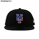 ニューエラ キャップ 59FIFTY ニューヨーク メッツ MLB ON FIELD AUTHENTIC ALTERNATE 2 FITTED CAP BLAC...