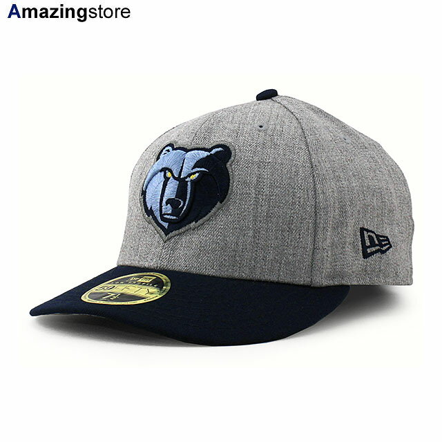 ニューエラ 59FIFTY メンフィス グリズリーズ  NEW ERA MEMPHIS GRIZZLIES ヘザーグレー ネイビー 